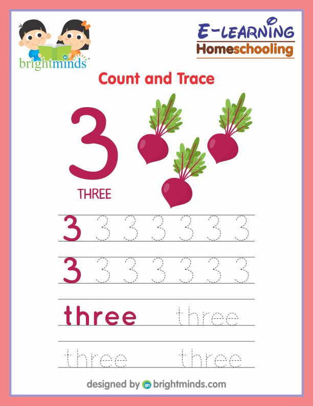Count and Trace Three