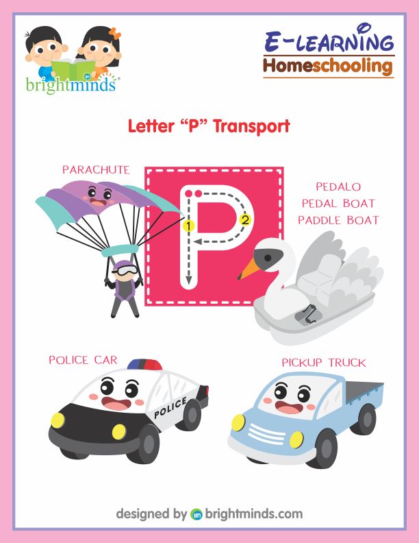Letter P Transport