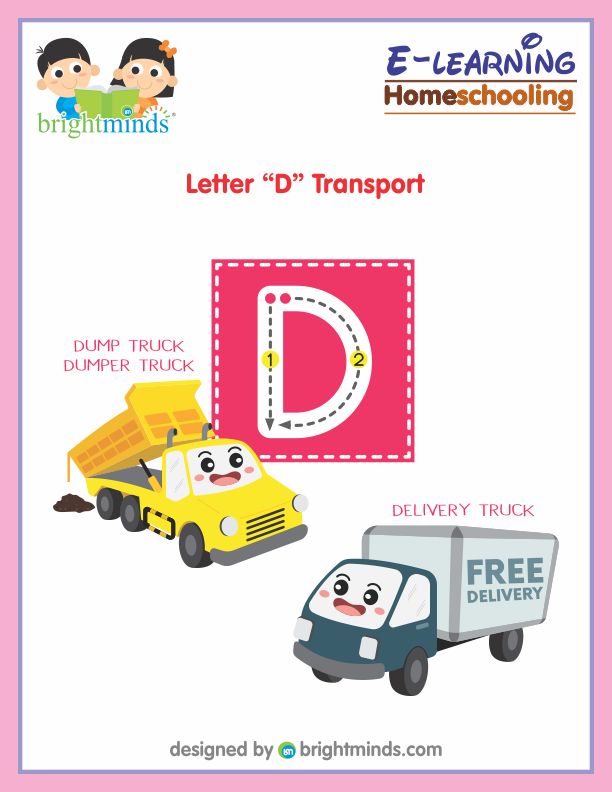 Letter D Transport