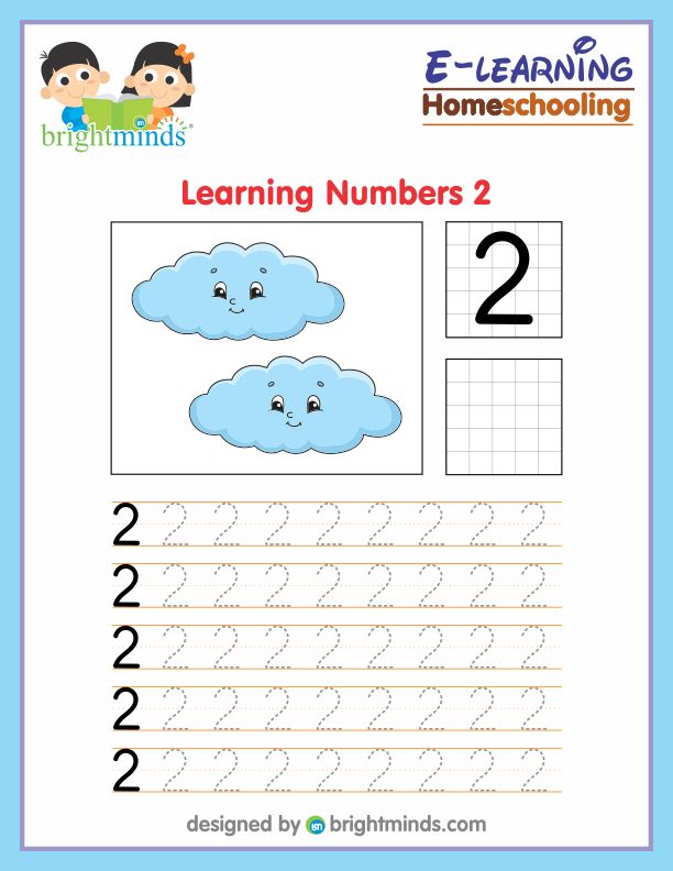 Learning Numbers Two