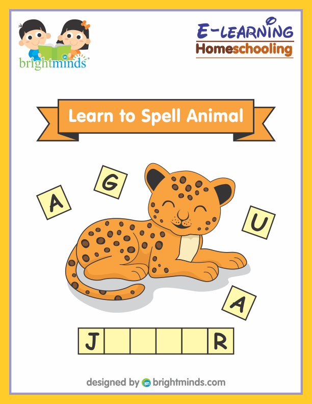 Learn to Spell Animal