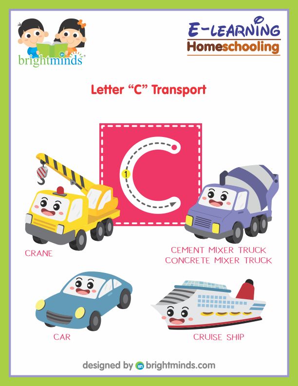 Letter C Transport