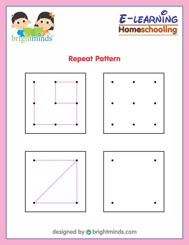 Repeat Pattern Worksheet