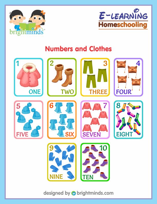 Numbers and Clothes