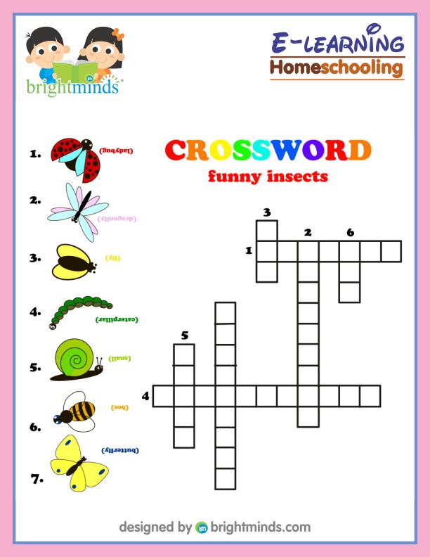 Math Crossword : Bright Minds eLearning Platform