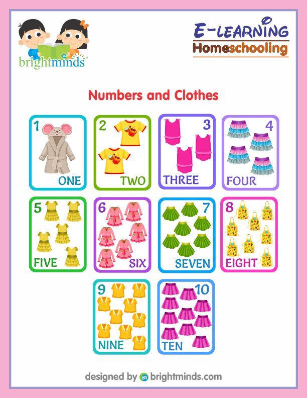 Numbers and Clothes