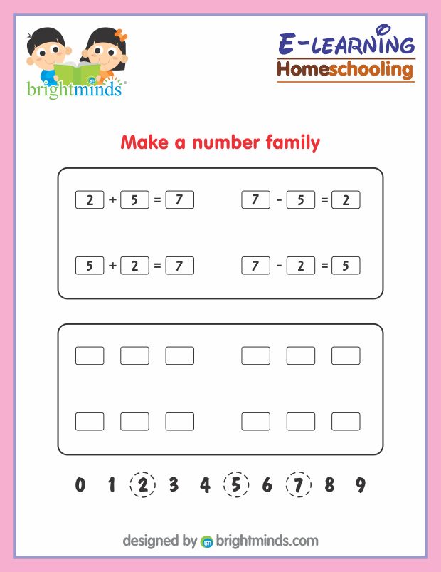 Make a number family