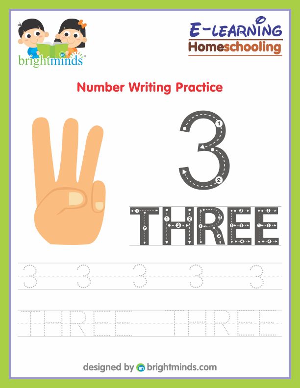 Number Writing Practice