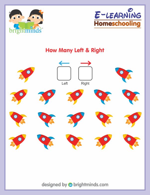 How many left and right