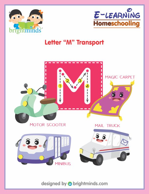 Letter M Transport