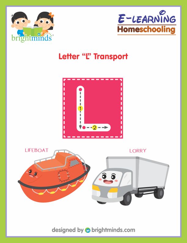 Letter L Transport