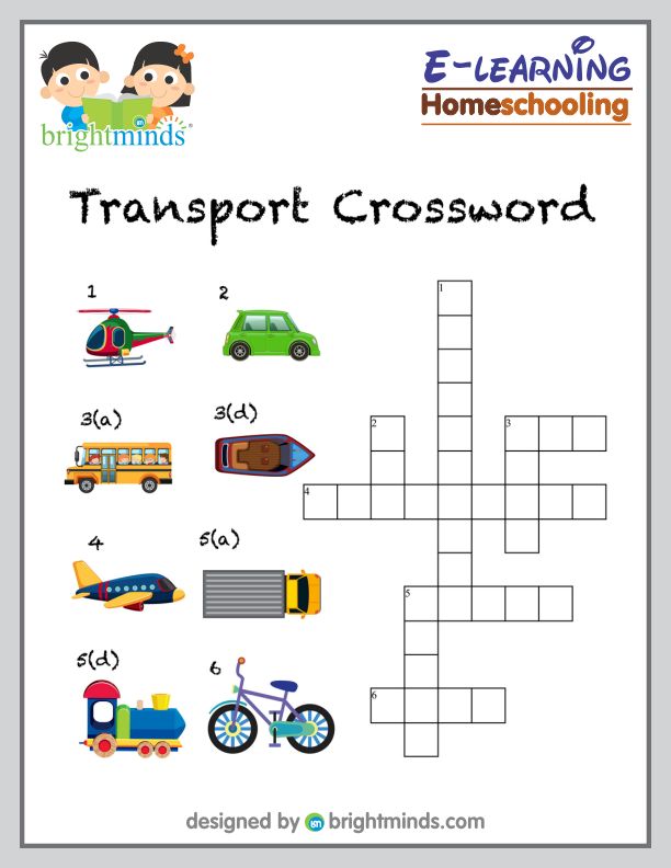 Transport Crossword