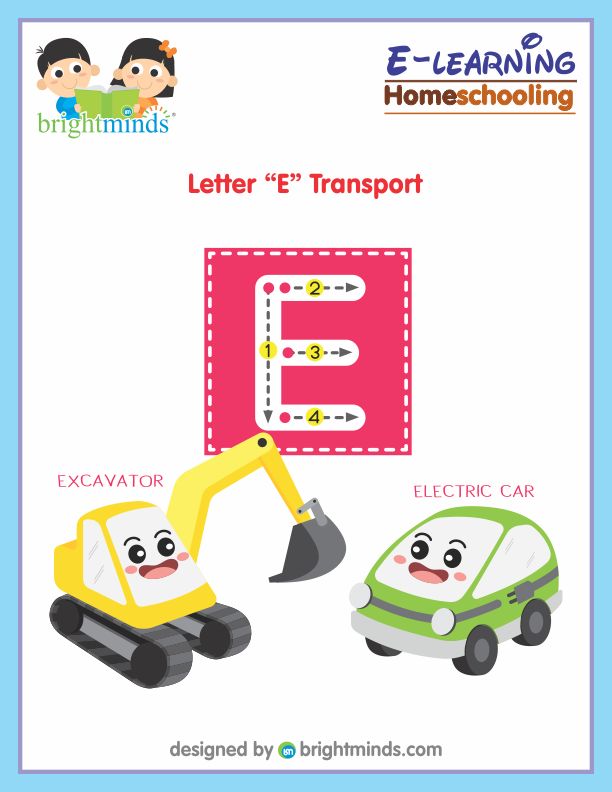 Letter E Transport