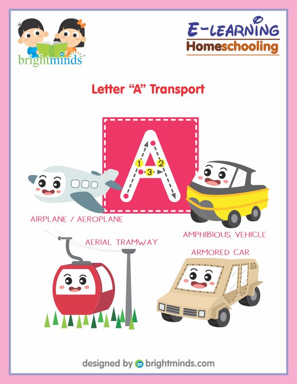 Letter A Transport
