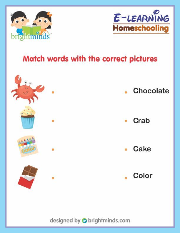 Match words with the correct pictures