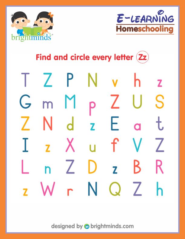 Find and circle every letter